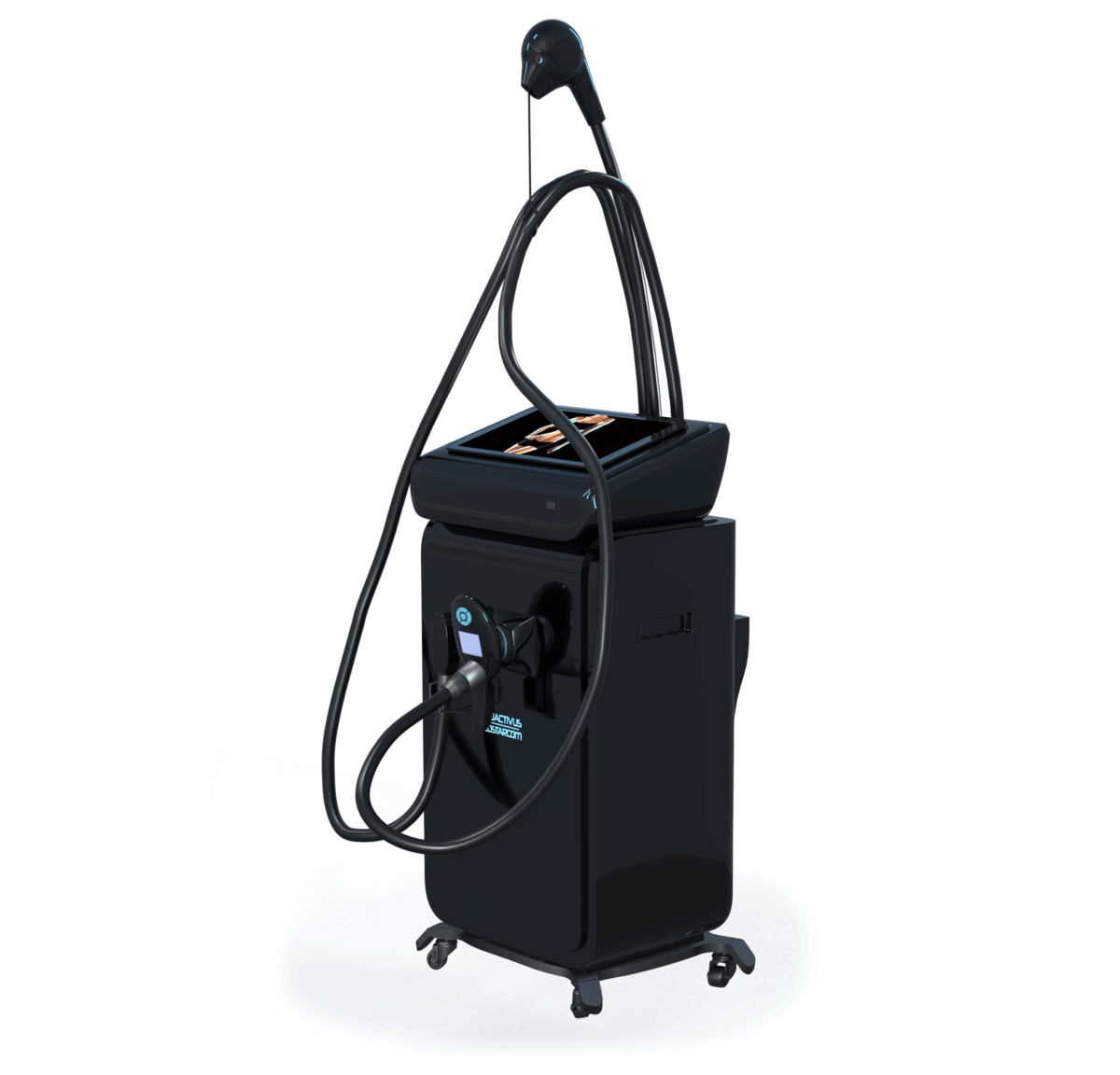 Vacuactivus Silhouette Shaper advanced vacuum massage device with ergonomic design and touchscreen controls