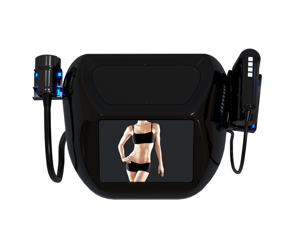 Vacuactivus Iceberg Cryonick Roller Mini cryotherapy and massage device with touchscreen controls