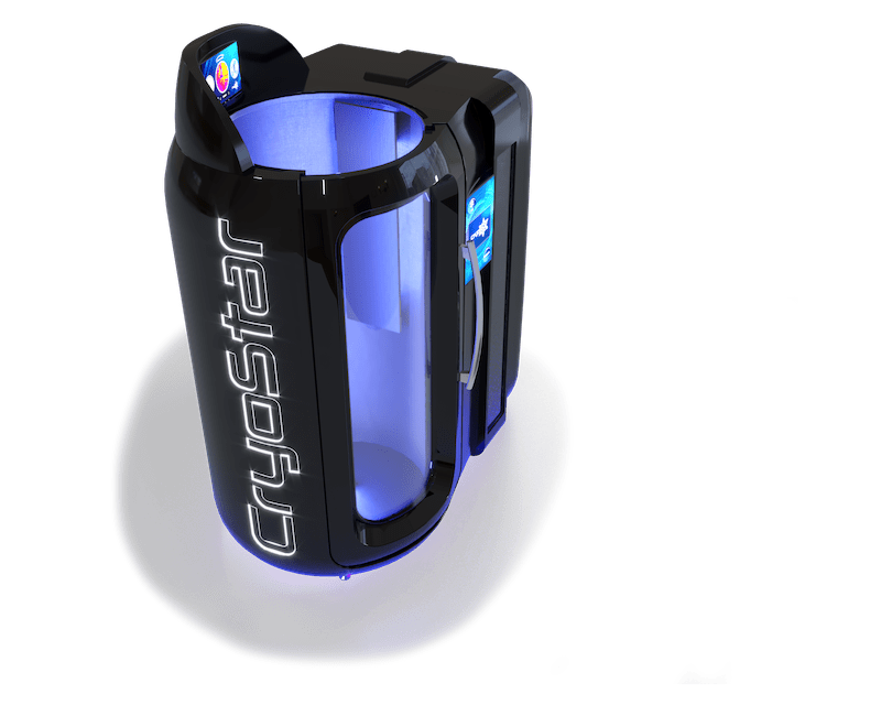 Vacuactivus Antarctica Electric cryotherapy chamber for whole body wellness and recovery with electric cooling system