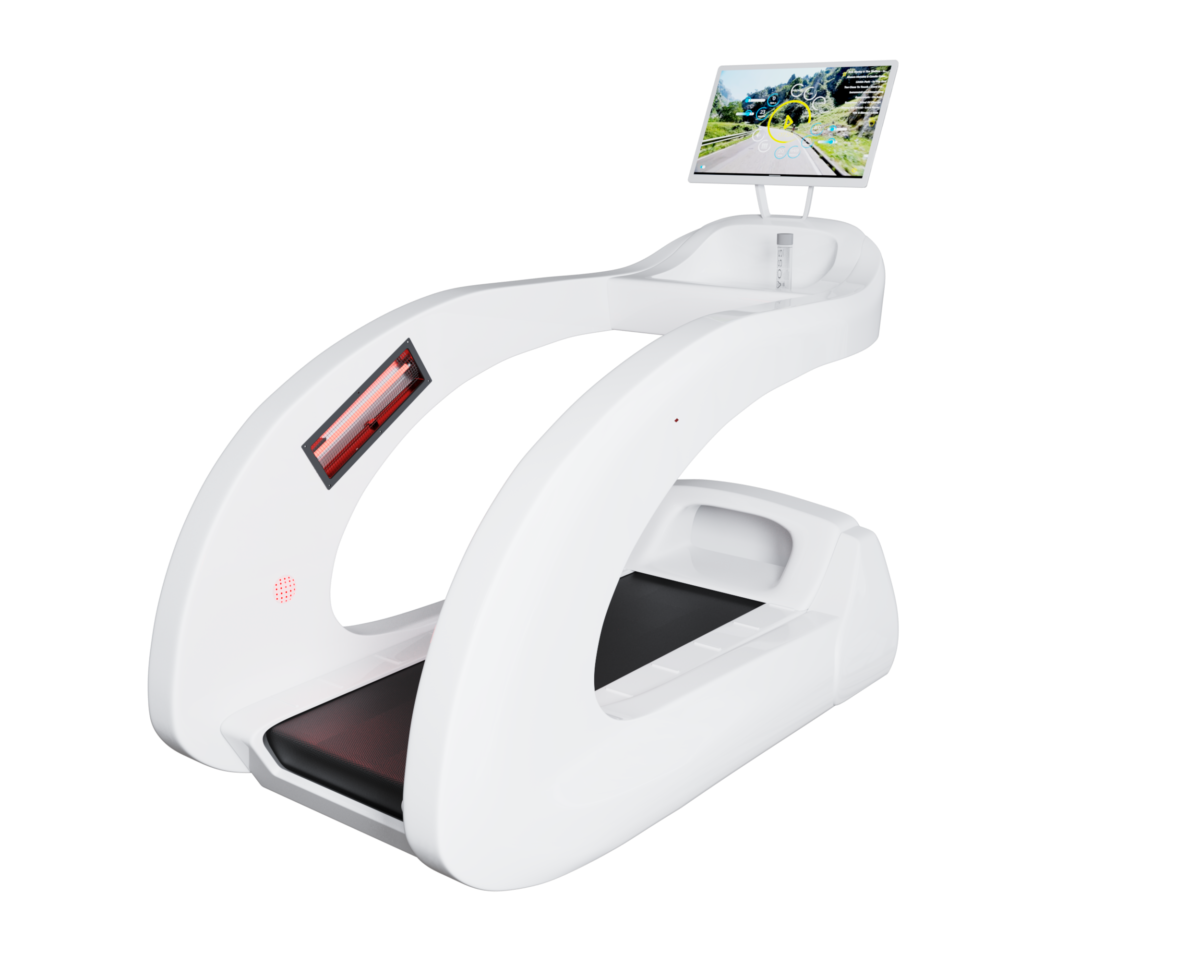 Vacuactivus InfraRunick infrared treadmill with advanced heating technology for enhanced fitness and muscle recovery