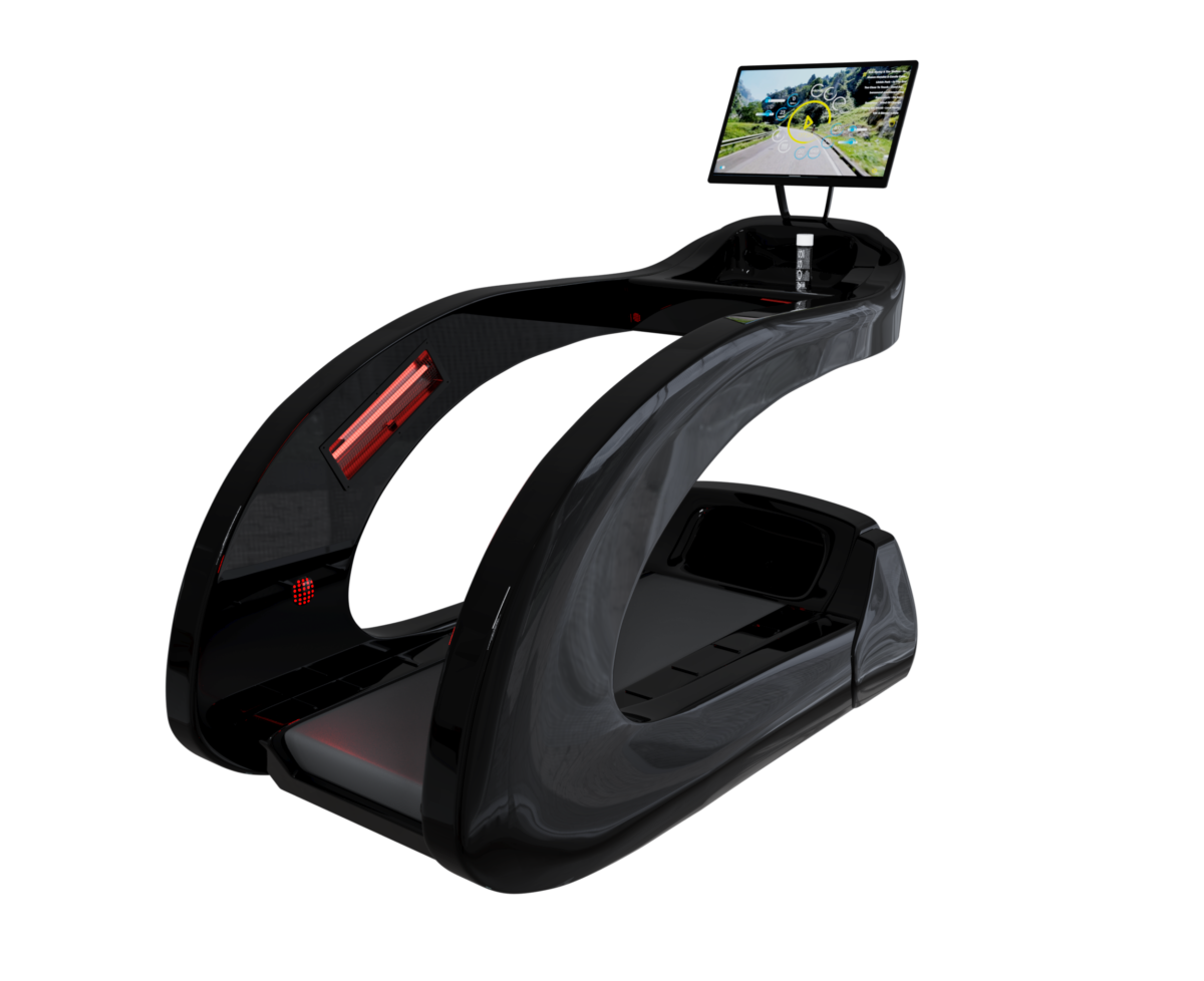 Vacuactivus InfraRunick infrared treadmill with advanced heating technology for enhanced fitness and muscle recovery