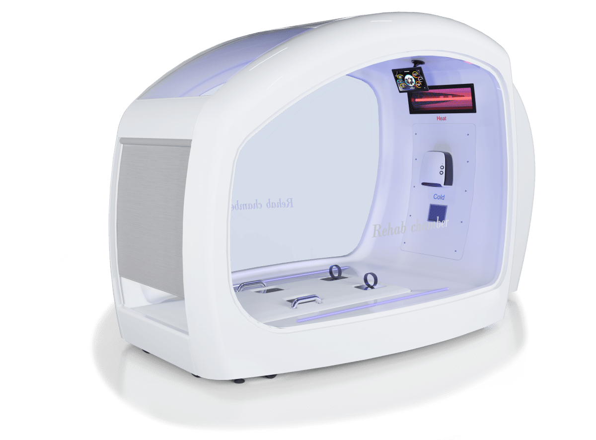Vacuactivus HotCRYO Chamber for weight loss and sports rehabilitation with hot and cold therapy and low impact exercises