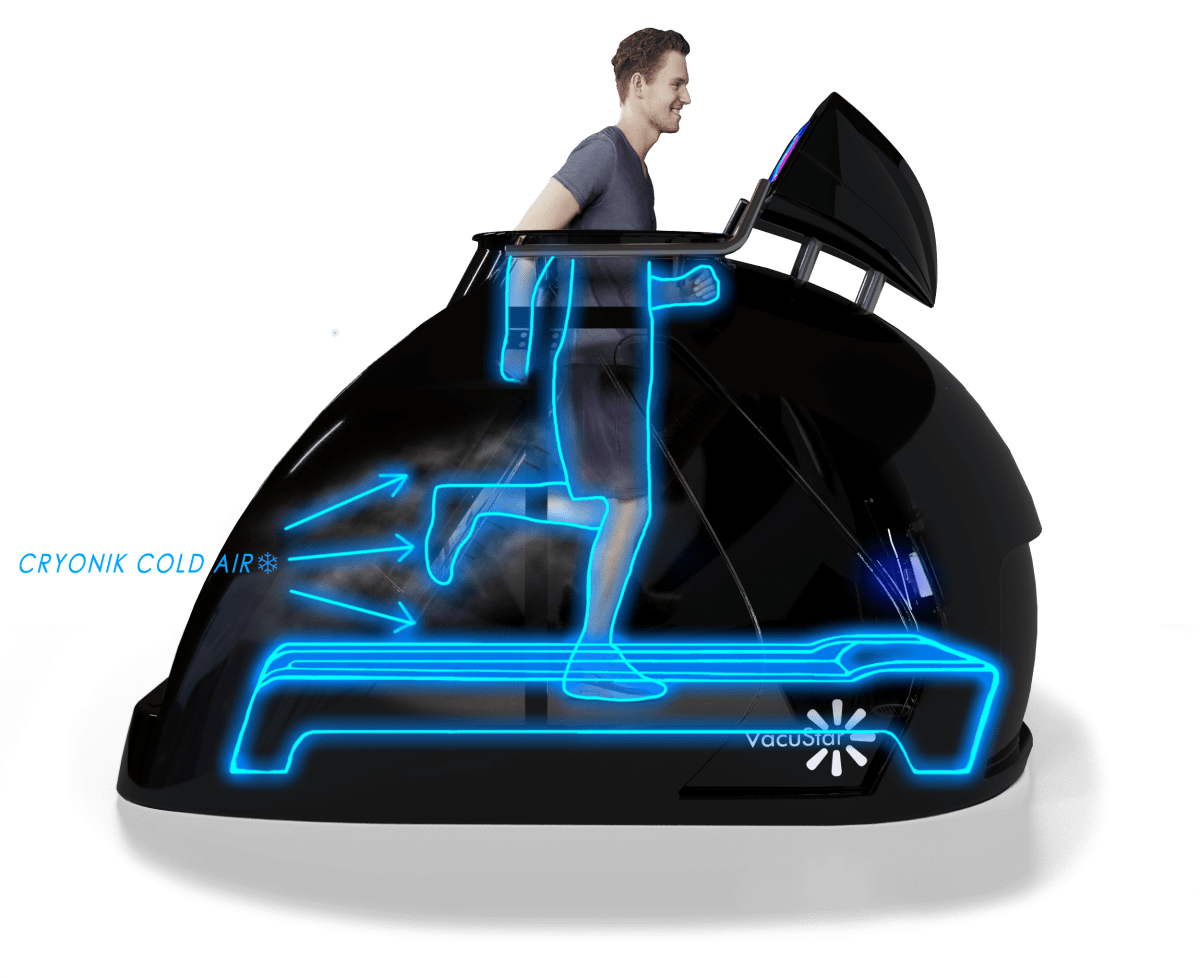 Vacuactivus VacuStar Infrared Vacuum Treadmill