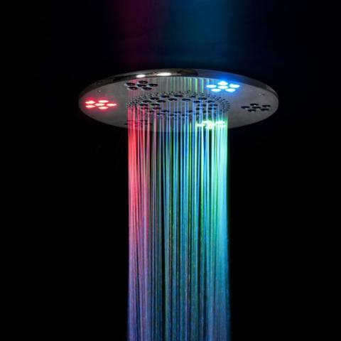 ThermaSol Home Steam Room Total Wellness Package, SignaTouch Round