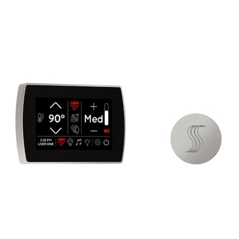 Thermasol Signatouch Control and Steam Head Kit Round