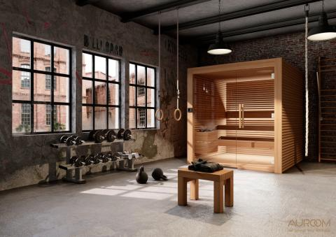 Auroom Nativa DIY, Indoor Sauna Kit, Up to 6-persons