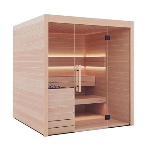 Auroom Lumina Cabin Sauna Kit DIY, Indoor Sauna Kit, Up to 6-person