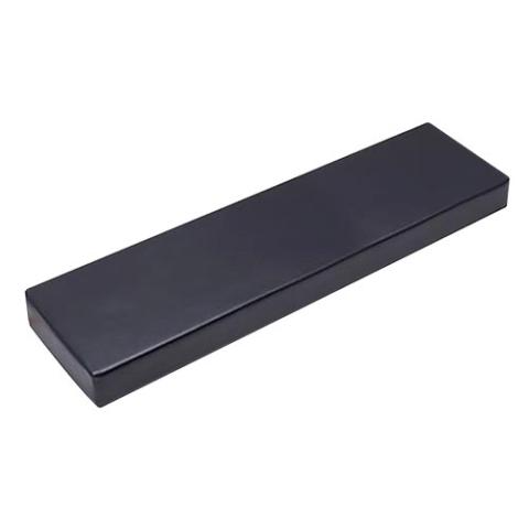 Finnmark FD-3 Sauna Cushion in black non-toxic vinyl with 2.5-inch foam insert for sauna comfort