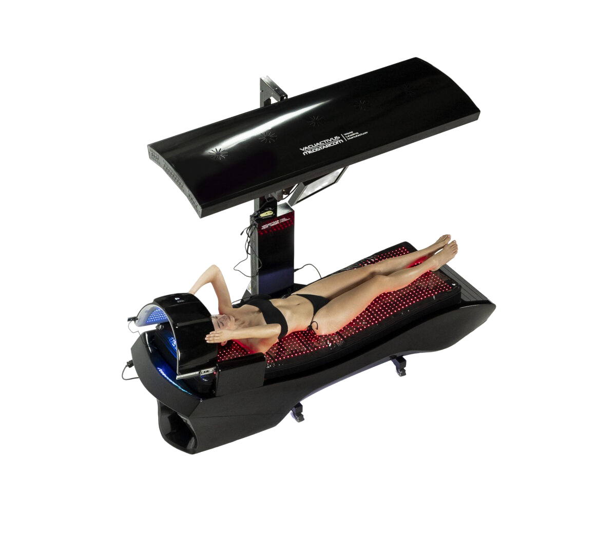 Vacuactivus InfraCouch red light therapy bed for home and wellness use
