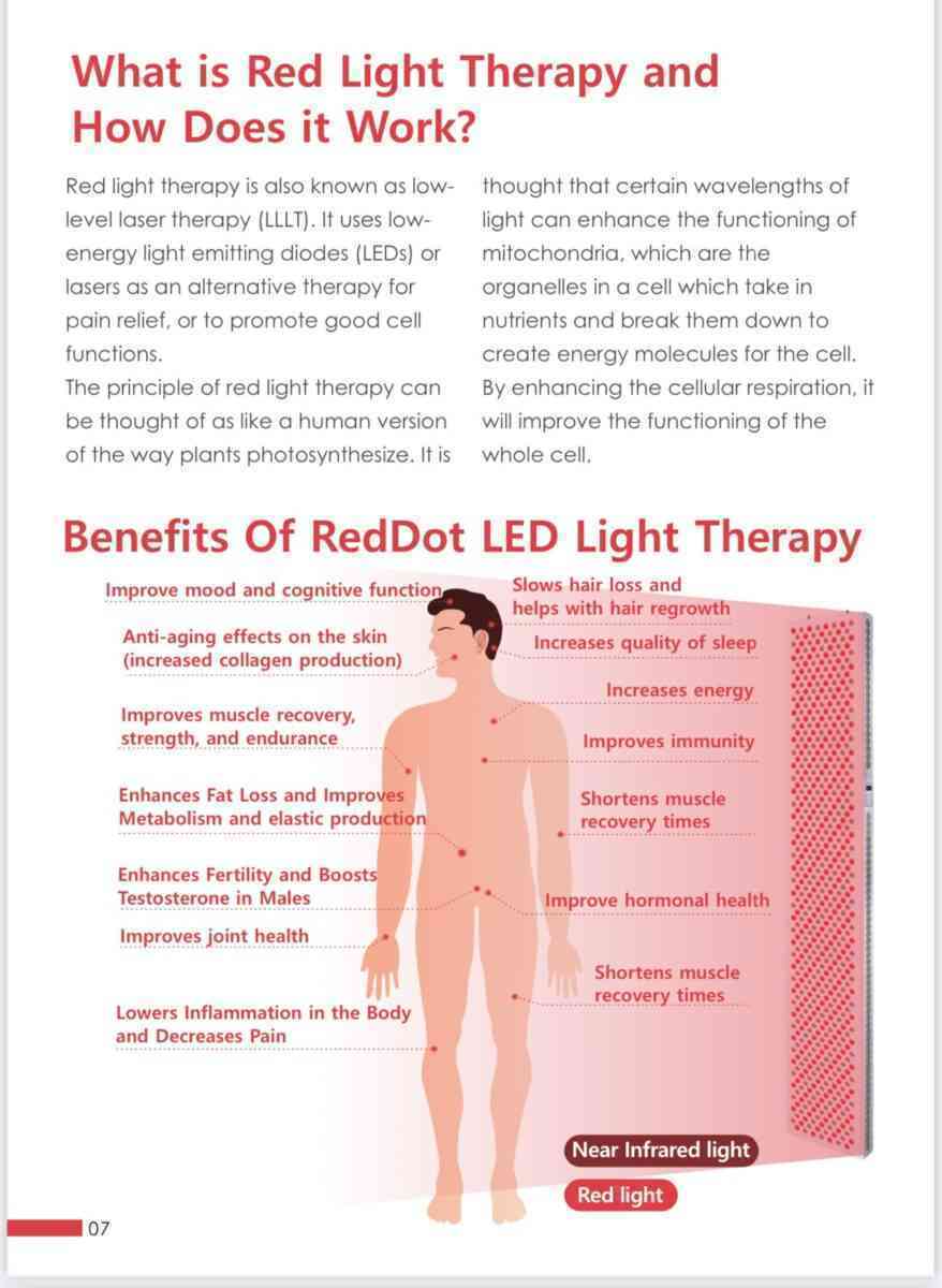 Vacuactivus InfraCouch Red Light