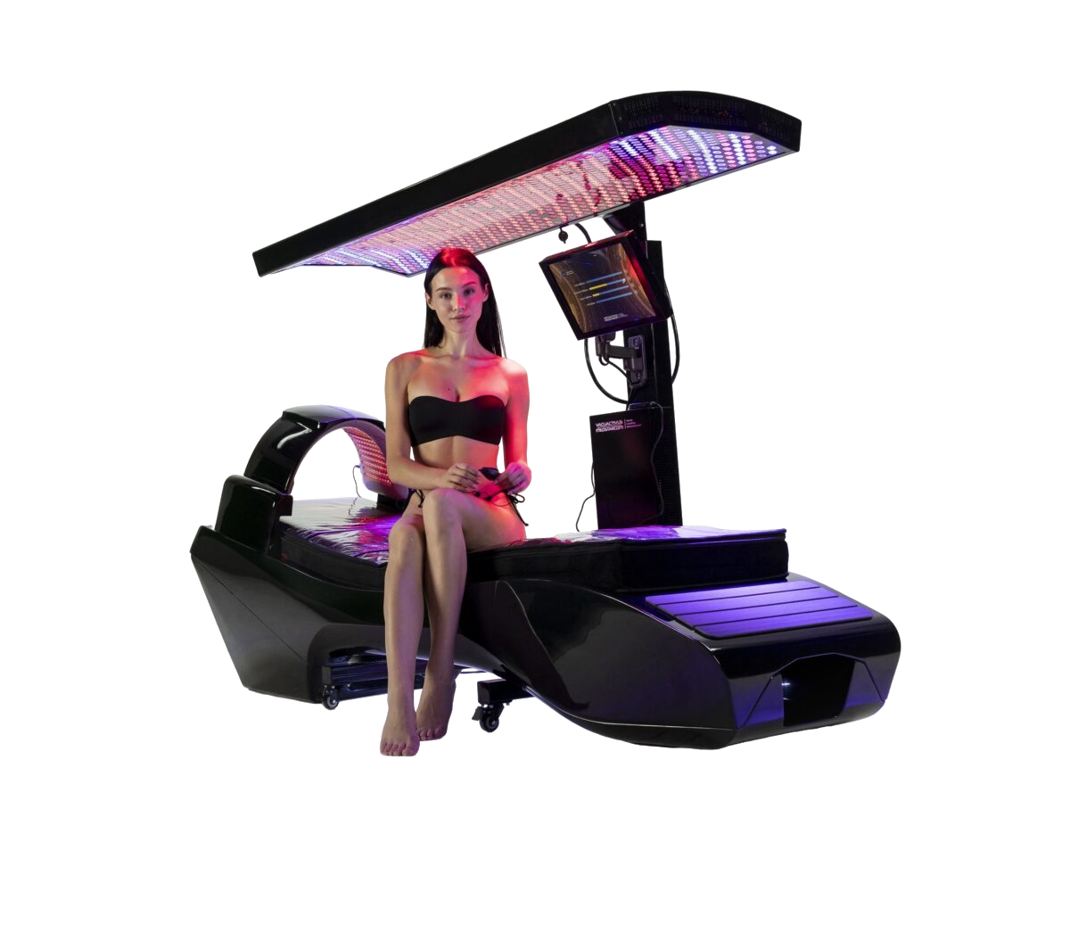 Vacuactivus InfraCouch red light therapy bed for home and wellness use