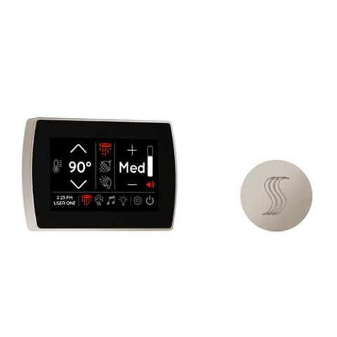 Thermasol Signatouch Control and Steam Head Kit Round