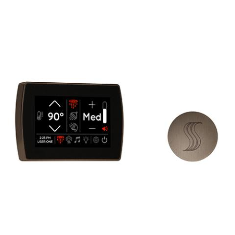 Thermasol Signatouch Control and Steam Head Kit Round