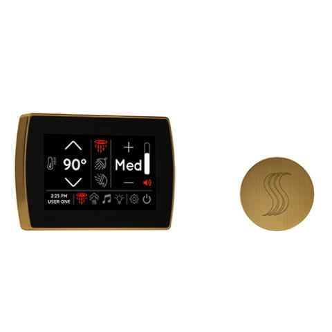 Thermasol Signatouch Control and Steam Head Kit Round