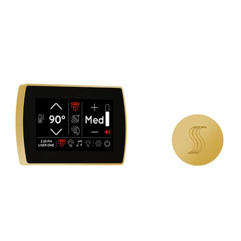 Thermasol Signatouch Control and Steam Head Kit Round