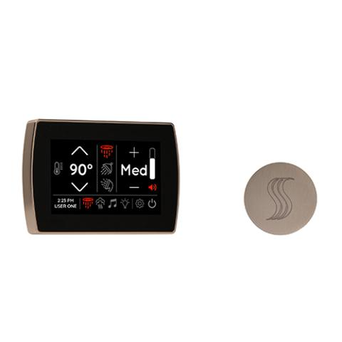 Thermasol Signatouch Control and Steam Head Kit Round