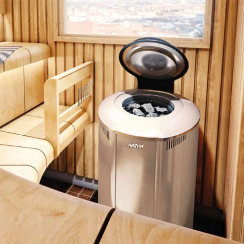 Harvia Forte AF650 Forte Series, 6.5kW Sauna Heater Digital Control