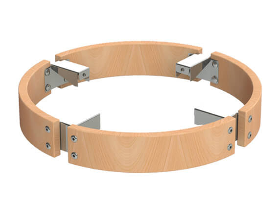 Harvia HPC4 Sauna Safety Railing for Cilindro Half 11kW