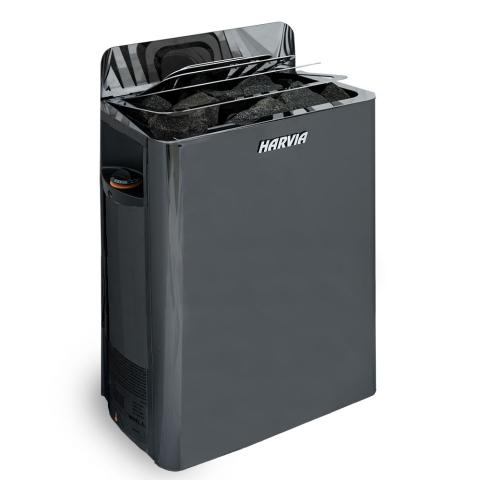 Harvia The Wall SW60 The Wall Series, 6kW, Sauna Heater, Black Steel