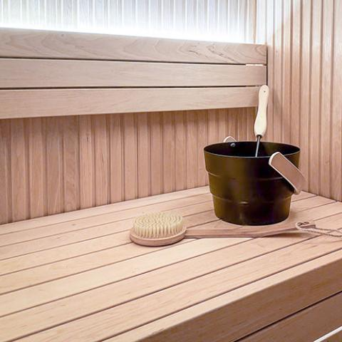 Prosaunas Alder 1x3 S4SEE SHP Sauna Wood, Bench Material