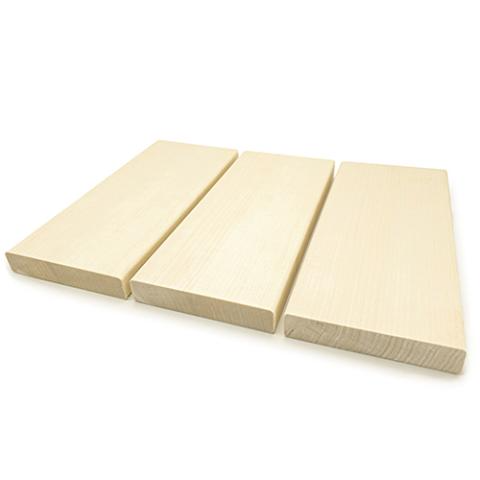 Prosaunas Aspen 2x6 S4SEE SHP Sauna Wood, Bench Material