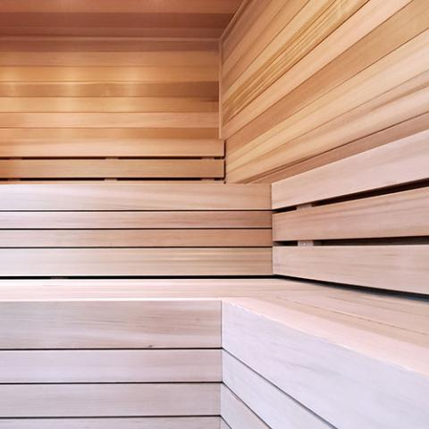 Prosaunas Cedar 1x4 VG S1S2E Sauna Wood, Bench Material