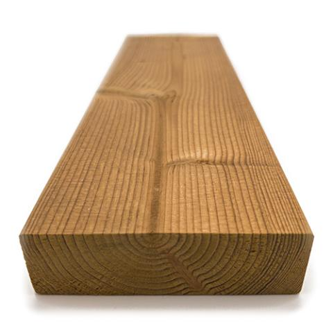 Prosaunas Thermo-Spruce 2x4 S4SEE SHP, Bench Material