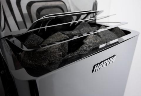 Harvia The Wall SW80 The Wall Series, 8kW, Sauna Heater, Black