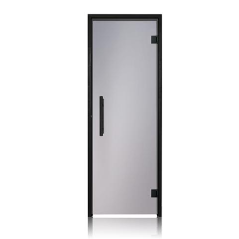 Prosaunas Tinted Glass Sauna Door 24x81, Black Alder