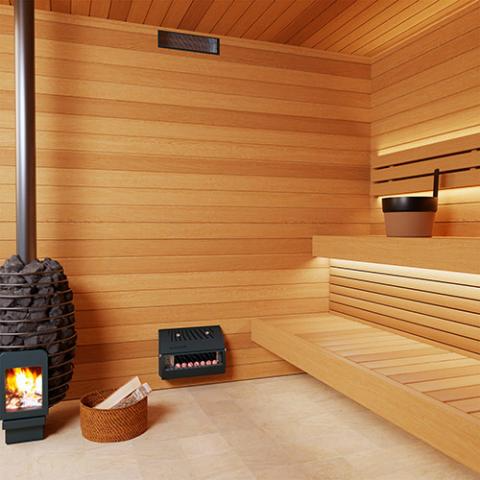Saunum AirSolo Wall