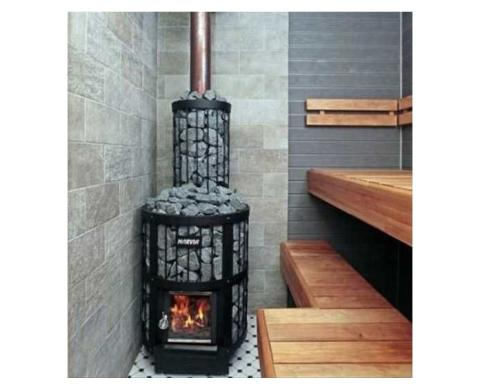 Harvia Legend 240 SL Legend Series 21kW Wood-Burning Sauna Stove w/Ext. Feed