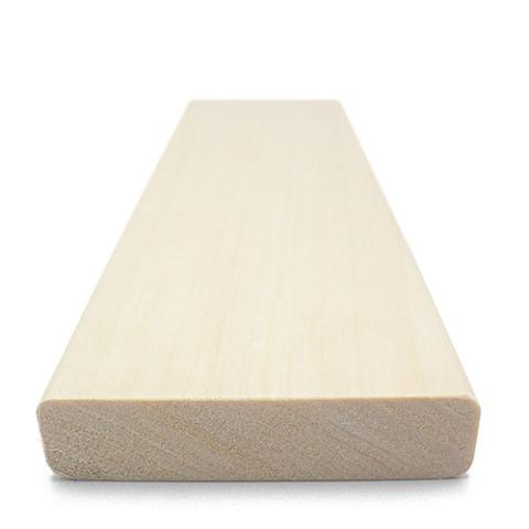 Prosaunas Aspen 1x4 S4SEE SHP Sauna Wood, Bench Material