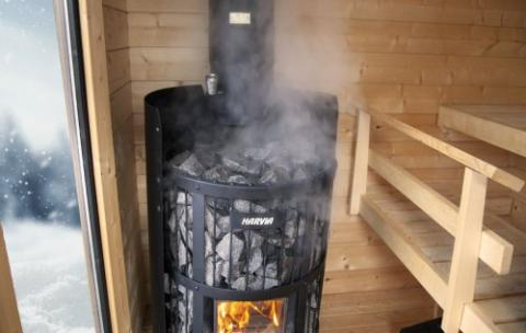 Harvia Legend 240 GF GreenFlame Series 15.9kW Wood Sauna Stove