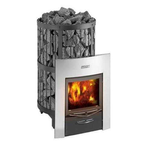 Harvia Legend 240 Duo Legend Series Sauna Wood-Burning Stove/Fireplace Combo