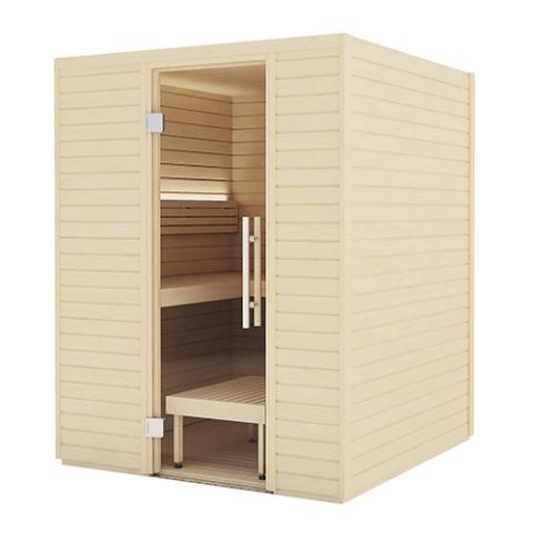 Auroom Baia Aspen, DIY, Indoor Sauna Kit, 2-Person