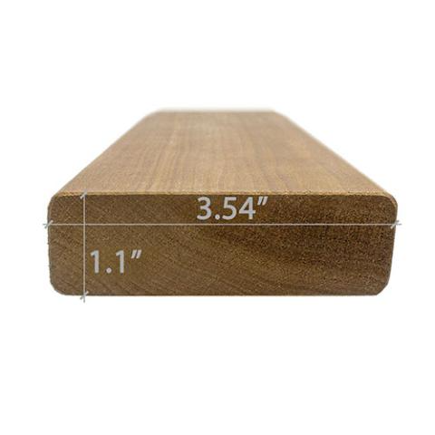 Prosaunas Thermo-Aspen 2x4 S4SEE SHP, Bench Material