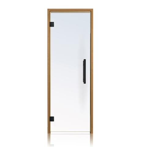 Prosaunas Clear Glass Sauna Door 24x81, Thermo-Aspen