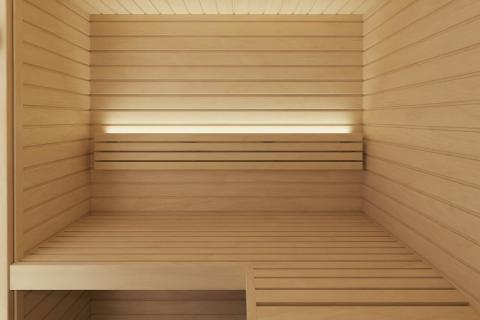Auroom Baia Aspen, DIY, Indoor Sauna Kit, 2-Person