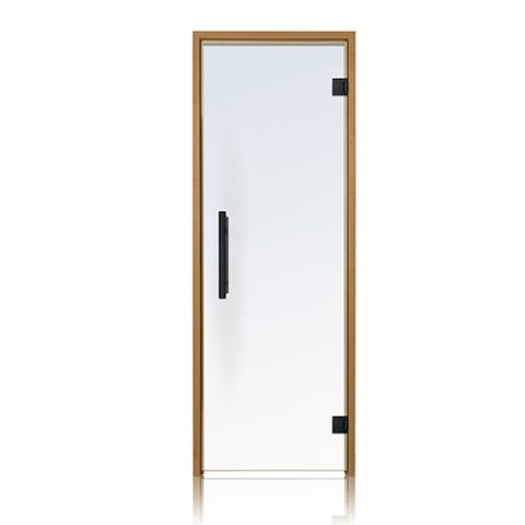Prosaunas Clear Glass Sauna Door 24x81, Thermo-Aspen