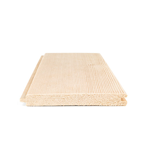 Hemlock 1/2x4 sauna wall panel with V joint edges