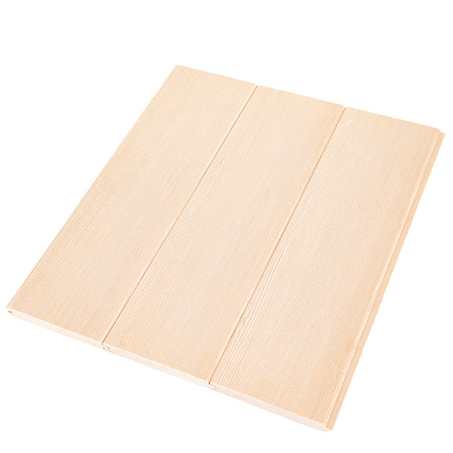 Hemlock 1/2x4 vertical grain sauna wall panel