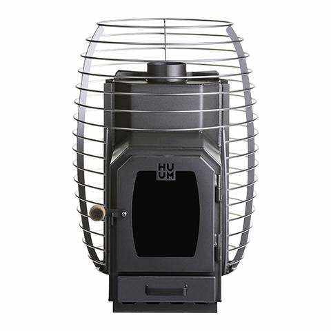 HUUM HIVE Wood Series 17.0kW Wood-Fired Sauna Stove w/ Firebox Extension
