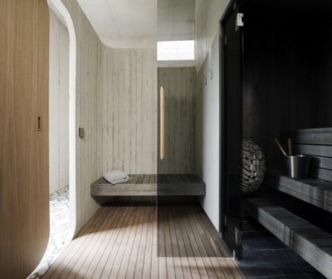 HUUM HIVE 12.0kW sauna heater package with stones and UKU control