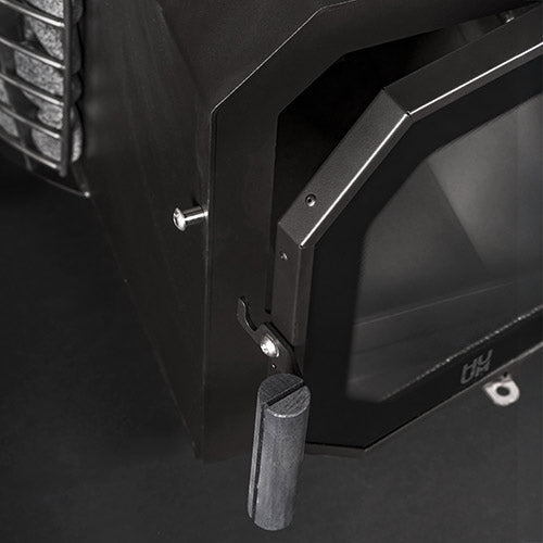 HUUM HIVE Flow Mini LS Wood-Burning Sauna Stove w/ Firebox Extension, 8.5kW