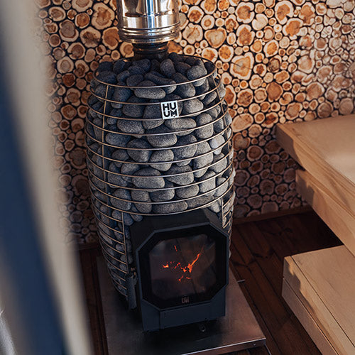 HUUM HIVE Flow Wood-Burning Sauna Stove, 9.8kW