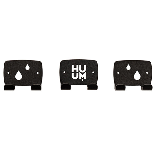 HUUM OVO Sauna Design Towel Hook Set, Black