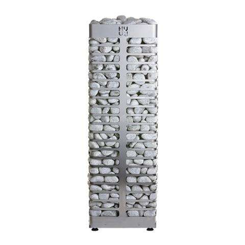 HUUM STEEL Series 6.0kW stainless steel sauna heater floor model with high stone capacity for small saunas