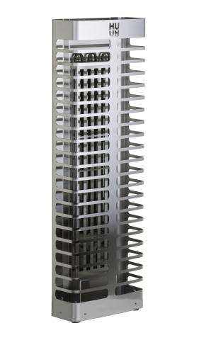 HUUM STEEL Mini 3.5kW wall-mounted stainless steel sauna heater