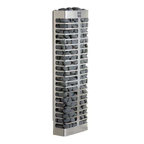 HUUM STEEL Mini 3.5kW stainless steel wall-mounted sauna heater with large rock capacity