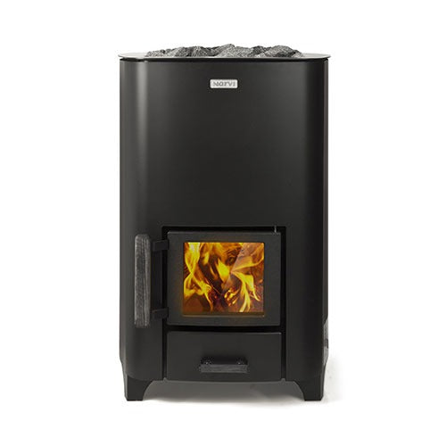 Narvi NC Black Wood-Burning Sauna Stove